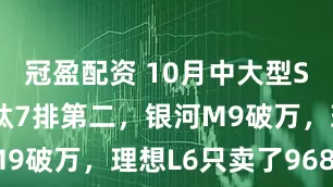 冠盈配資 10月中大型SUV榜單：鈦7排第二，銀河M9破萬(wàn)，理想L6只賣了9680輛